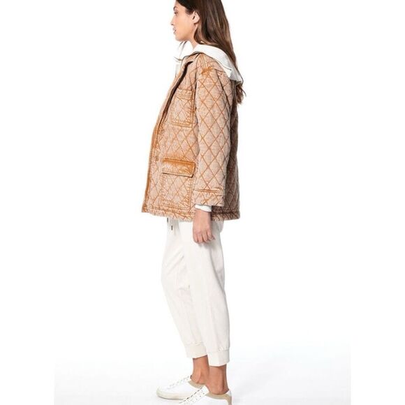 Anthropologie Young Fabulous & Broke Walker Quilted Shacket - Picture 9 of 14